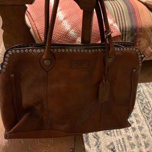 Old West Leather Tote